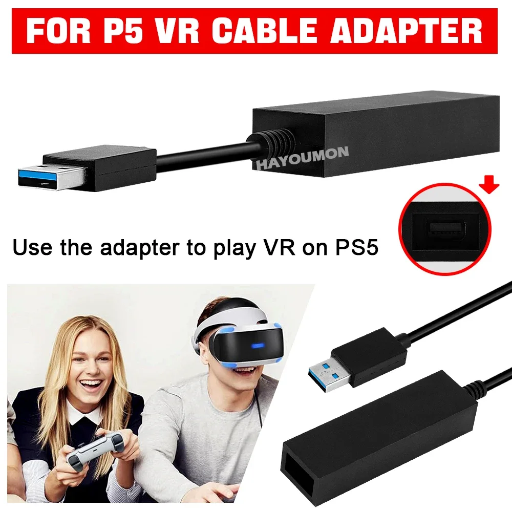 For PS5 VR Cable Adapter For P - Gaming Console Buttons recension och pris