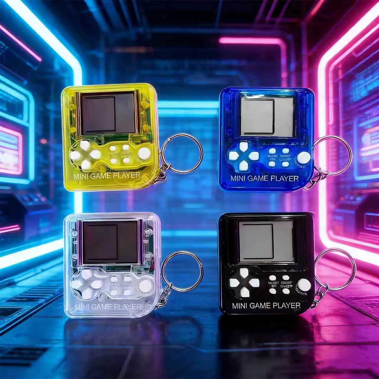 Retro Mini Handheld Game Conso - Gaming Console Keychain recension och pris