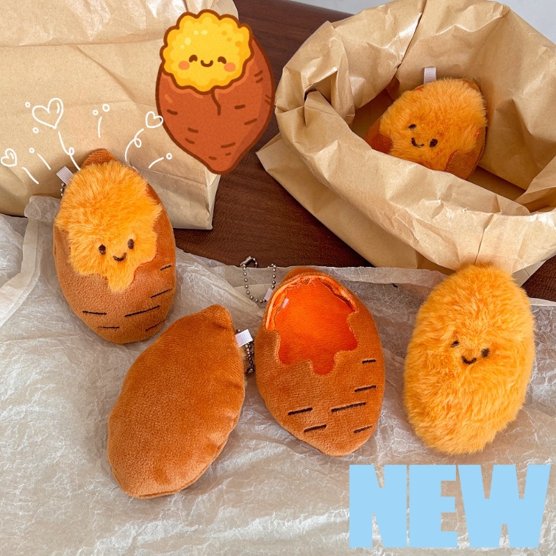 1-5PCs Cartoon Sweet Potato Ke - Gaming Console Keychain recension och pris
