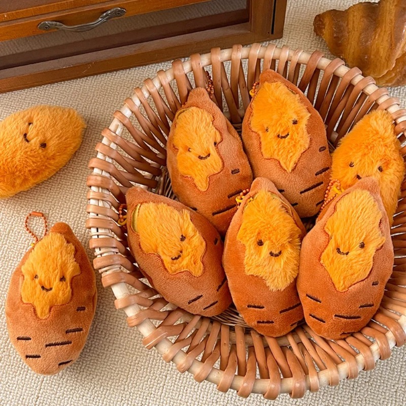 1-5PCs Cartoon Sweet Potato Ke - Gaming Console Keychain recension och pris