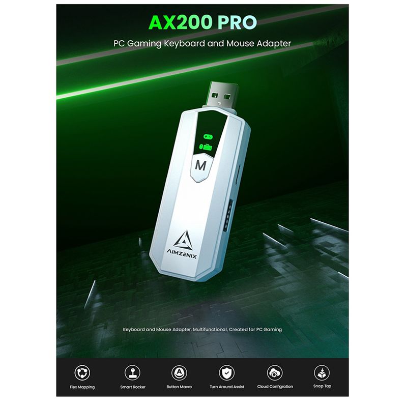 AIMZENIX AX200PRO PC Gaming K& - Gaming Console Latest recension och pris