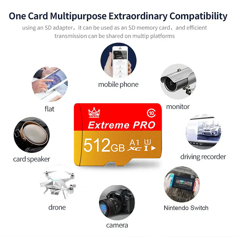 Durable Memory Card 512GB Micr - Gaming Console For Phone recension och pris