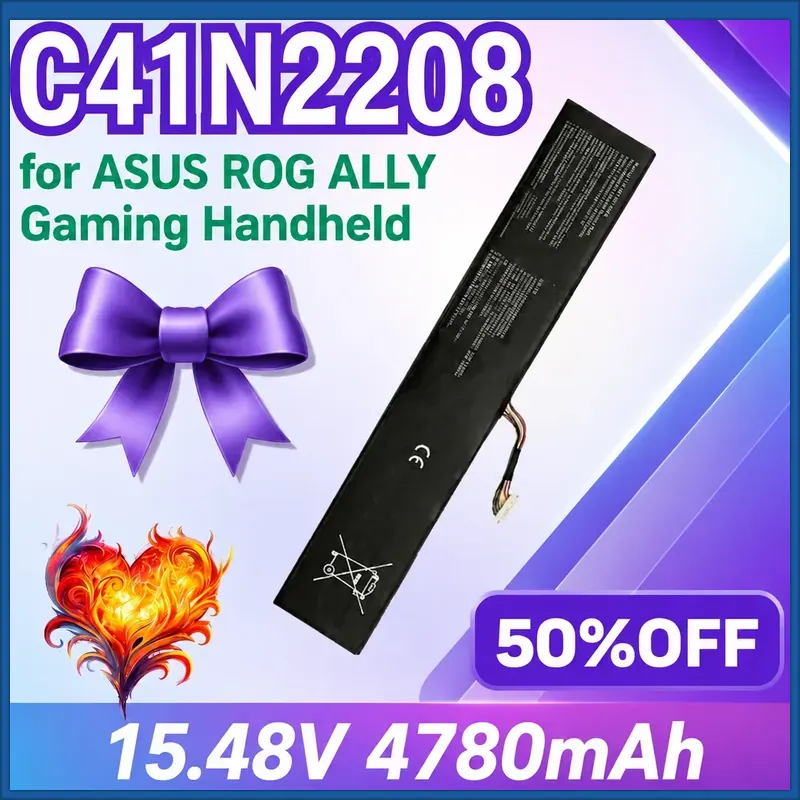 New C41N2208 4780mAh 15.48V Ha - Gaming Console Rog Ally recension och pris